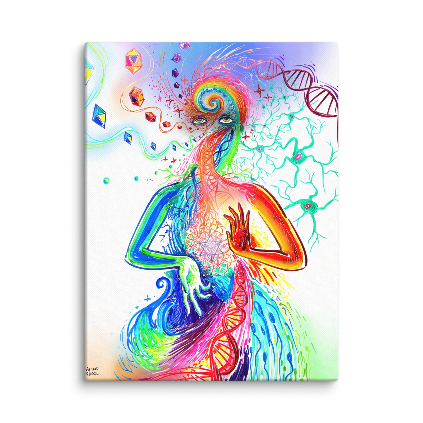 Union of Opposites Canvas Print