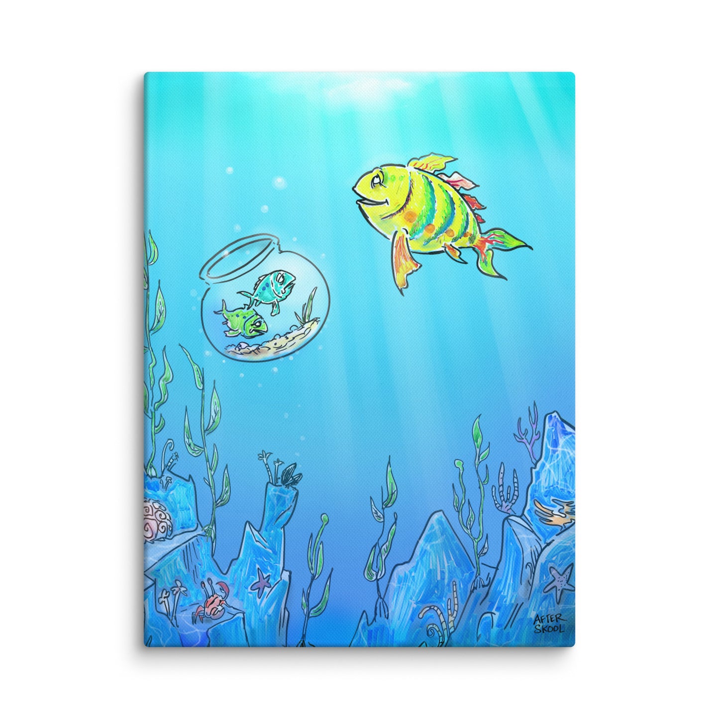 This is Water Canvas Print