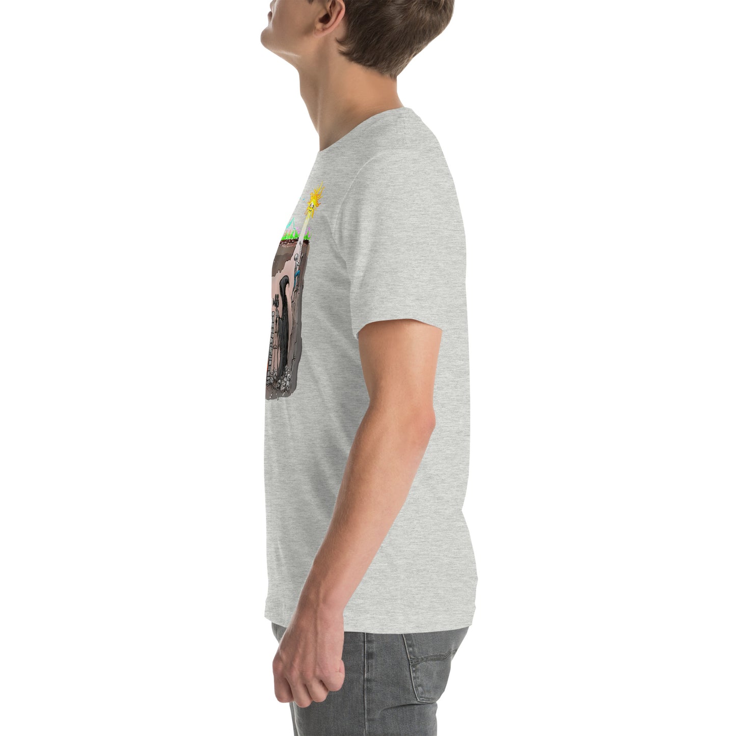 Plato's Cave Unisex t-shirt