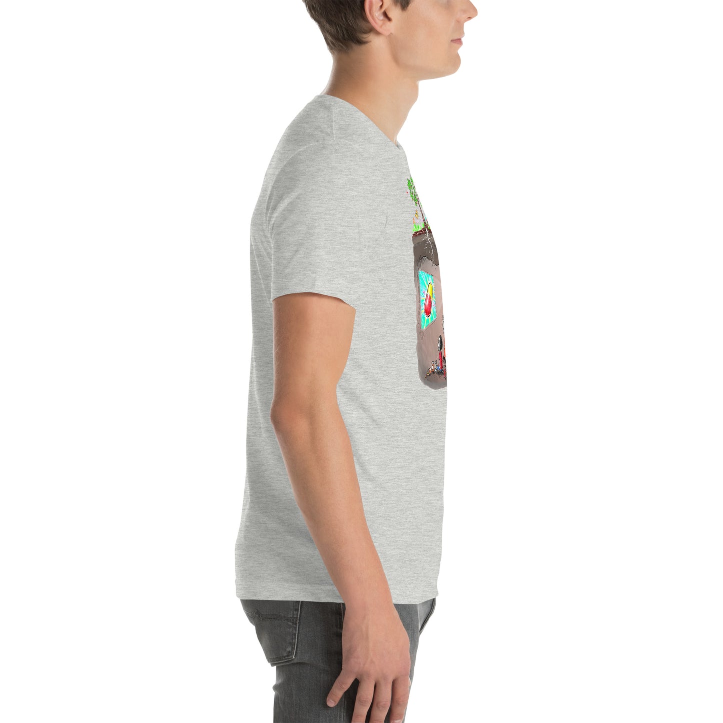 Plato's Cave Unisex t-shirt