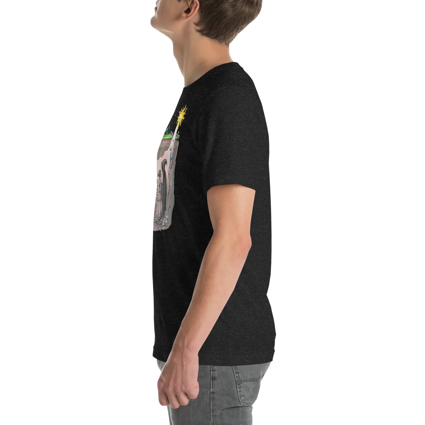 Plato's Cave Unisex t-shirt