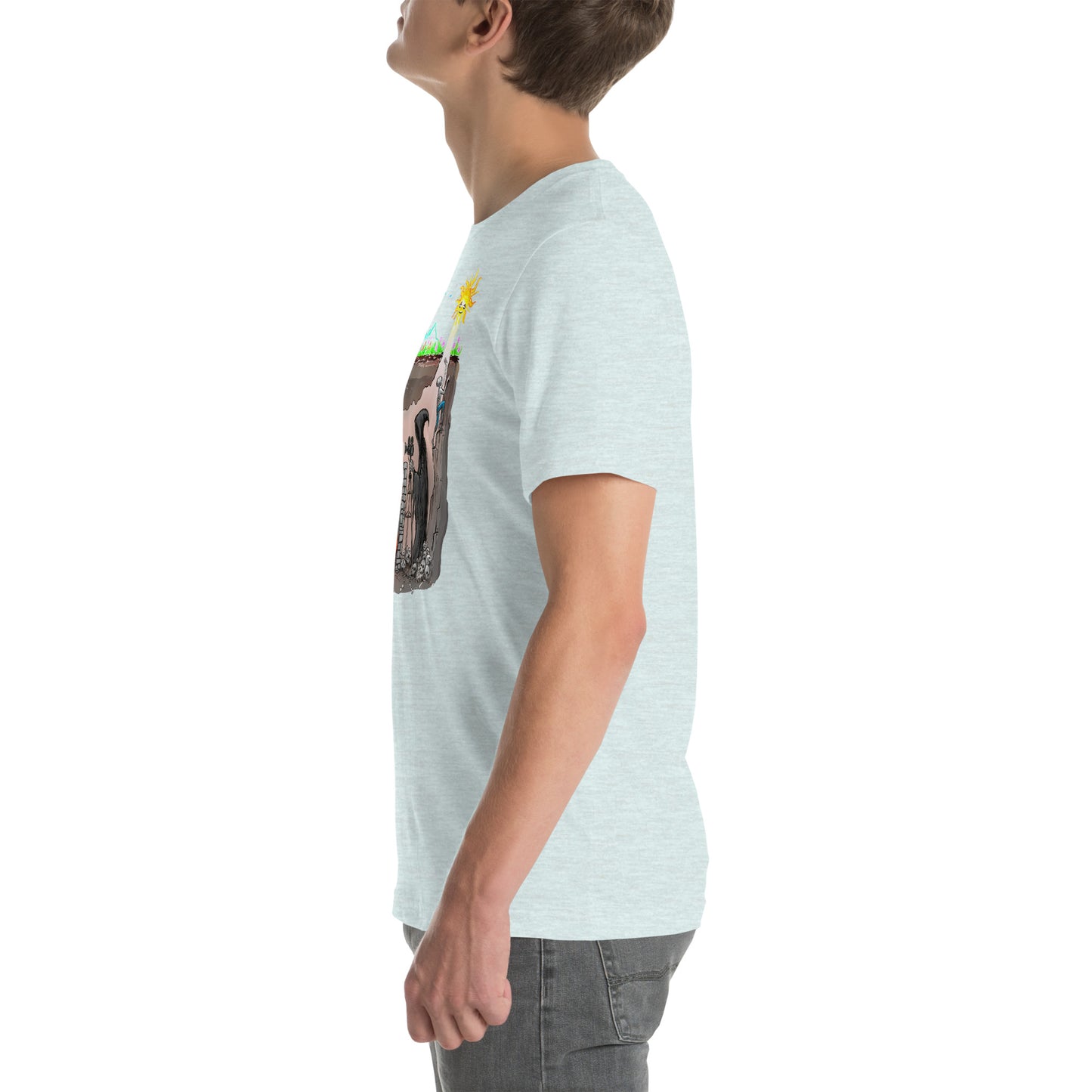 Plato's Cave Unisex t-shirt