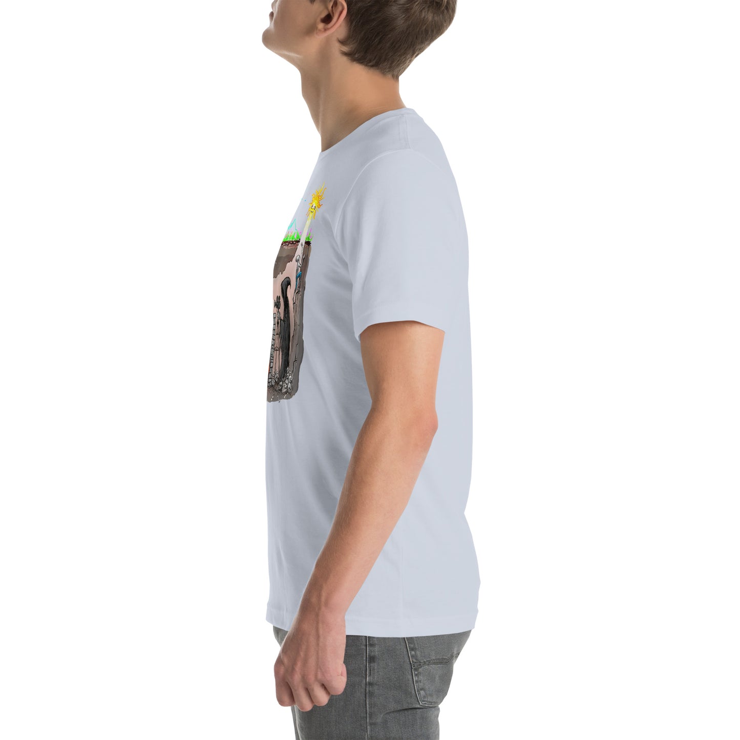 Plato's Cave Unisex t-shirt
