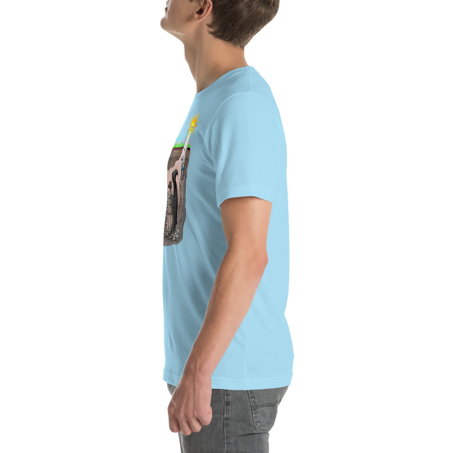 Plato's Cave Unisex t-shirt