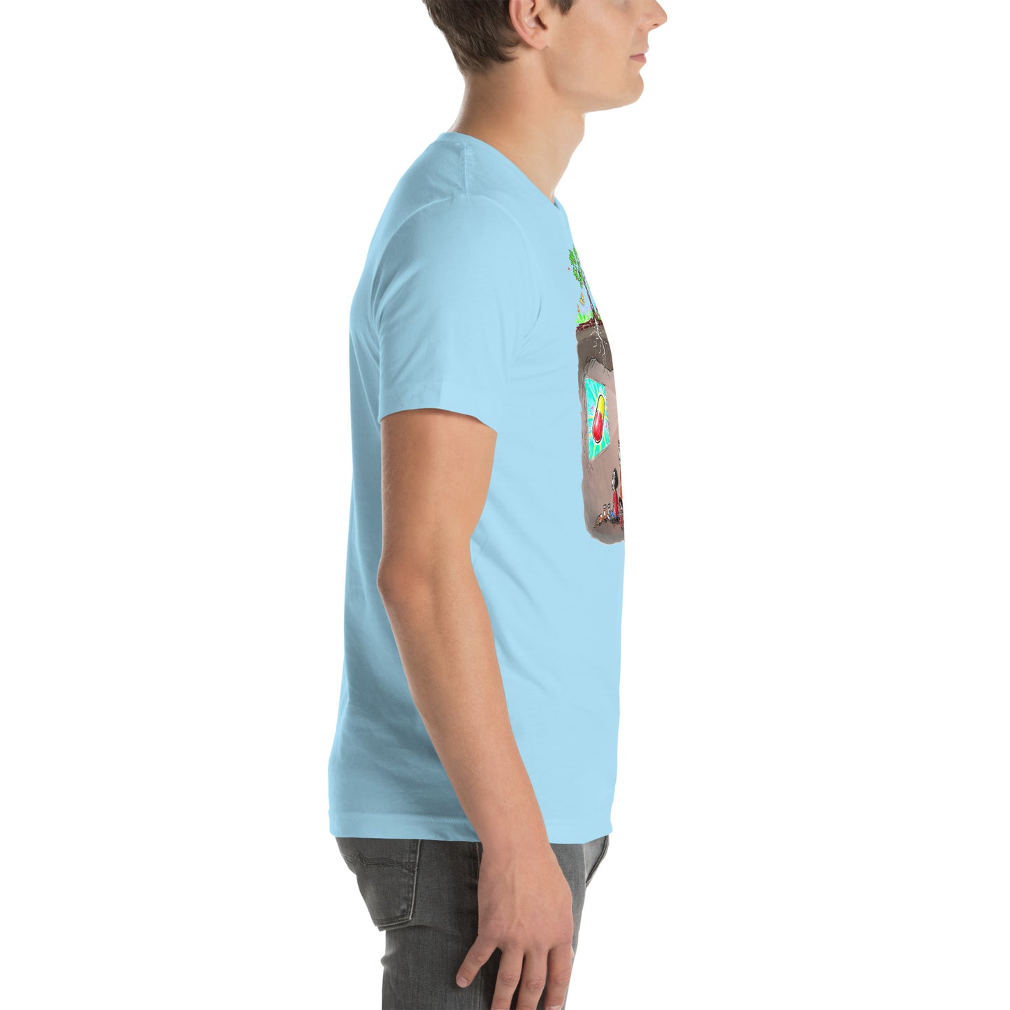 Plato's Cave Unisex t-shirt