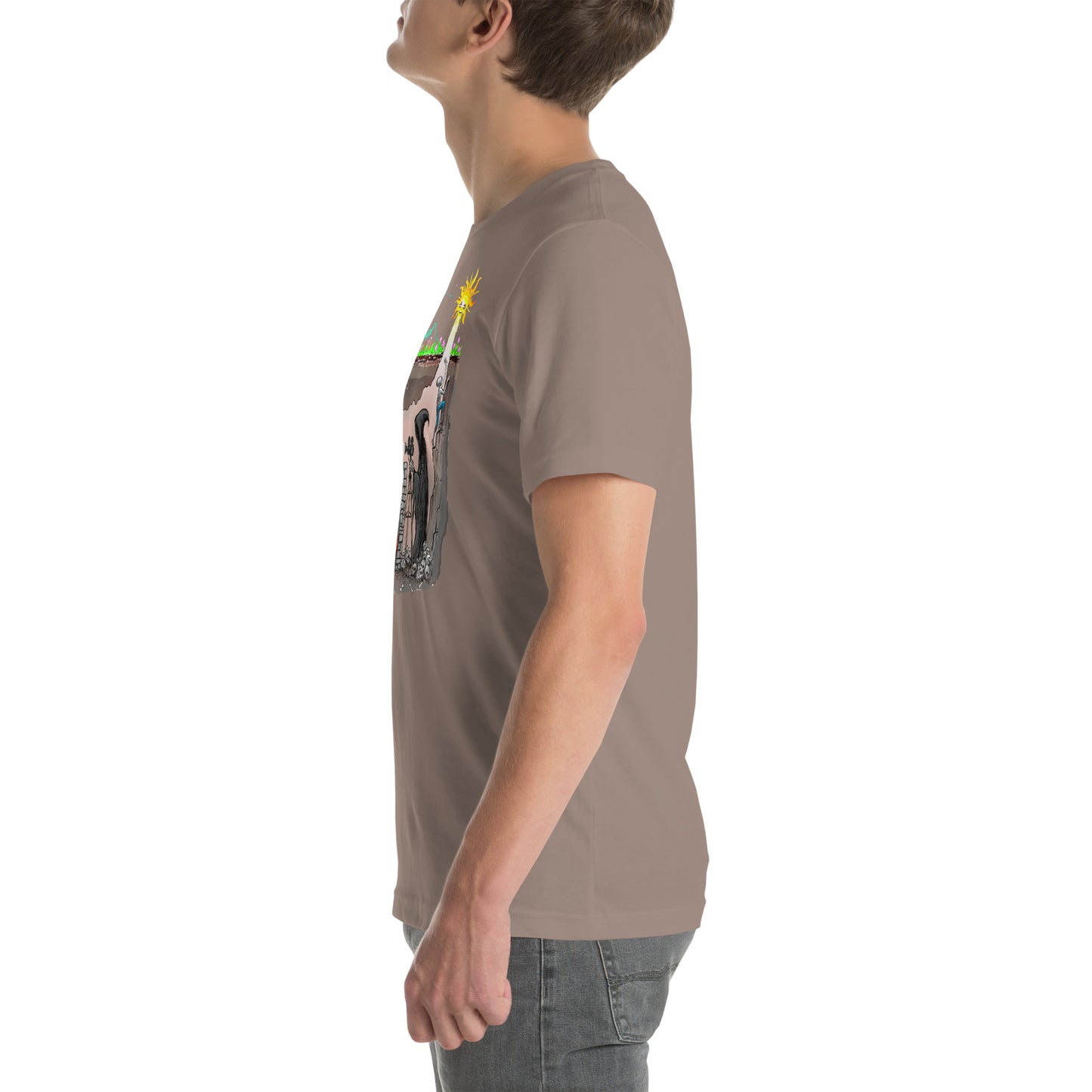 Plato's Cave Unisex t-shirt