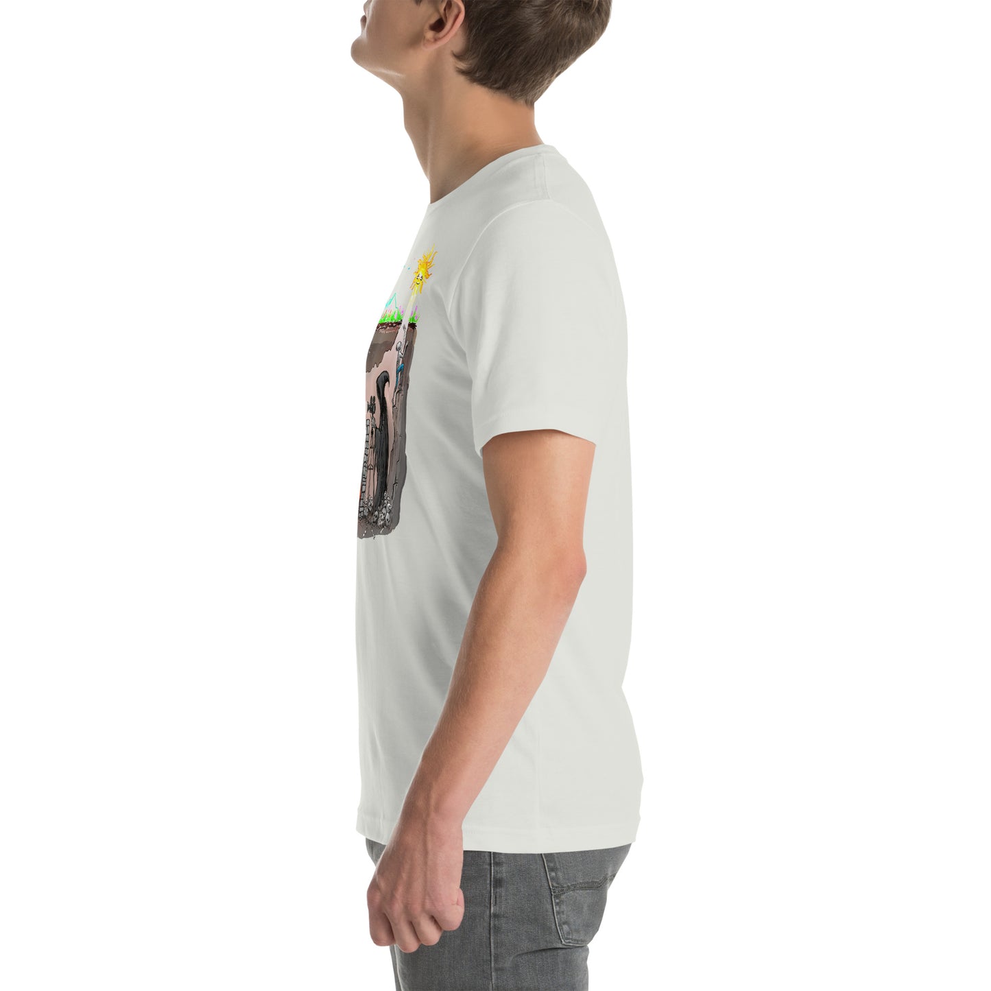 Plato's Cave Unisex t-shirt