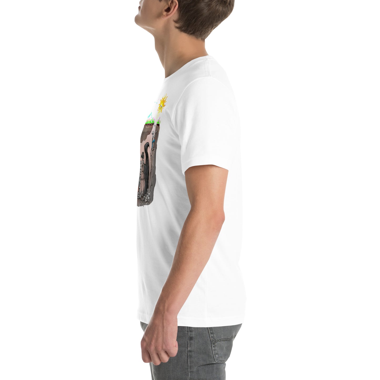 Plato's Cave Unisex t-shirt