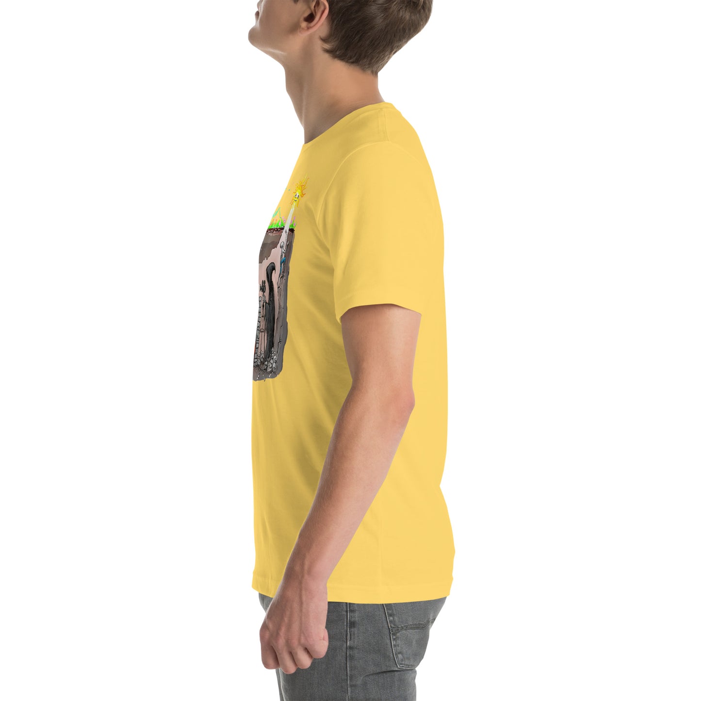 Plato's Cave Unisex t-shirt