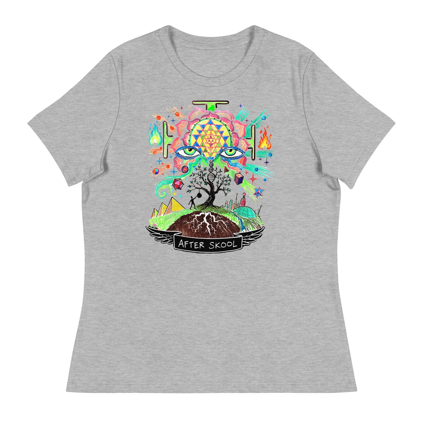 Welcome to the Present - Women's Relaxed T-Shirt