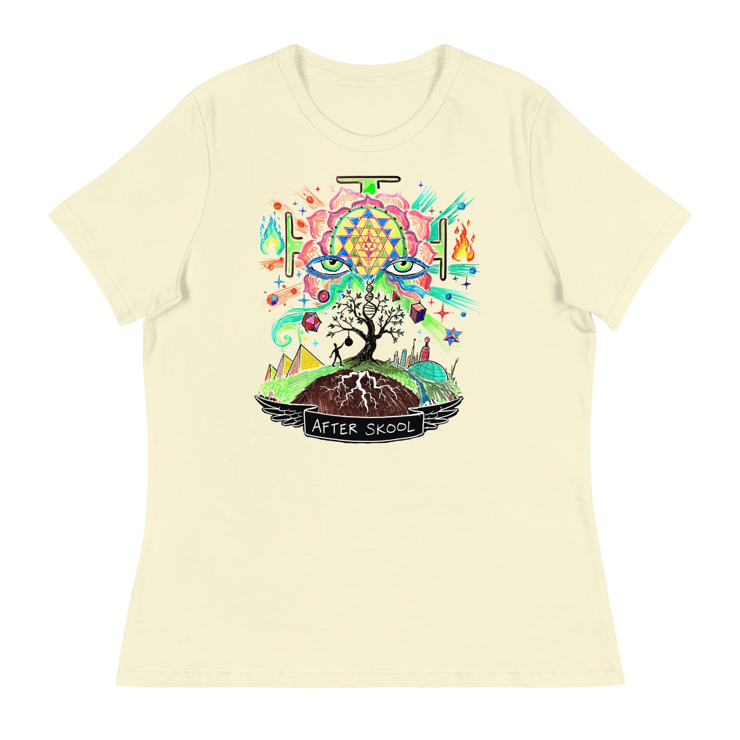 Welcome to the Present - Women's Relaxed T-Shirt