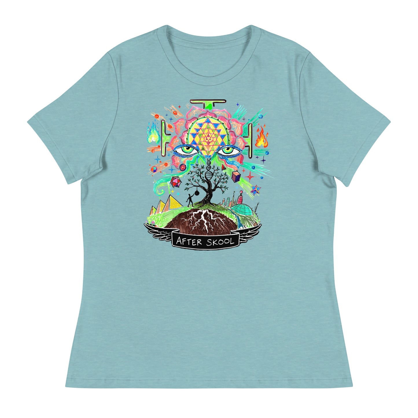 Welcome to the Present - Women's Relaxed T-Shirt