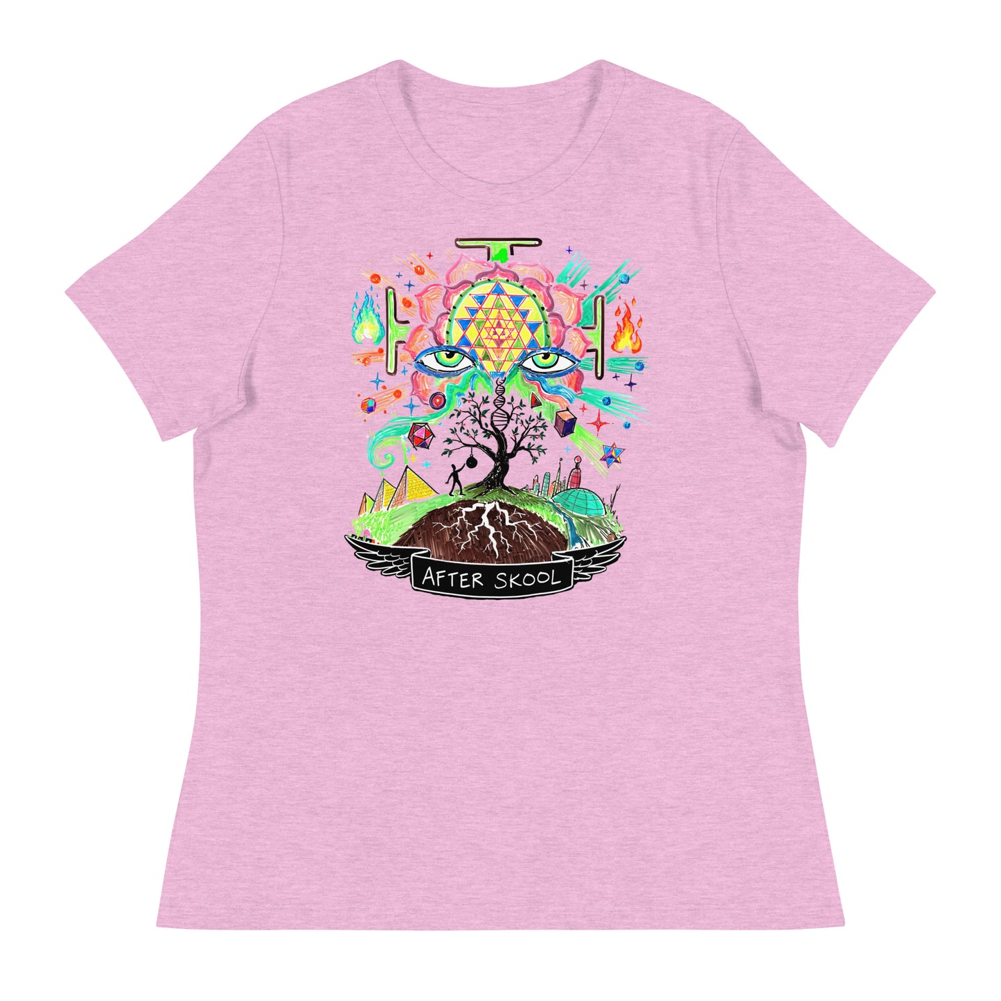 Welcome to the Present - Women's Relaxed T-Shirt
