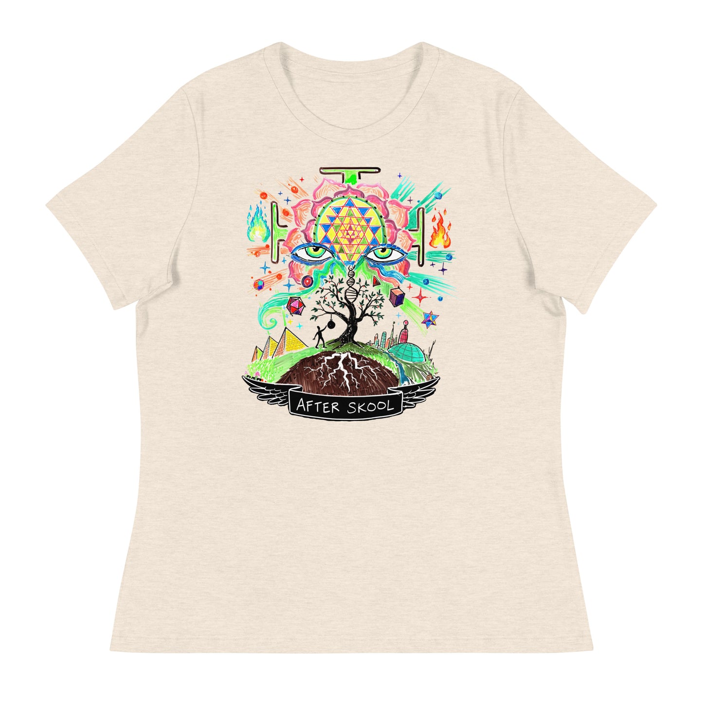 Welcome to the Present - Women's Relaxed T-Shirt