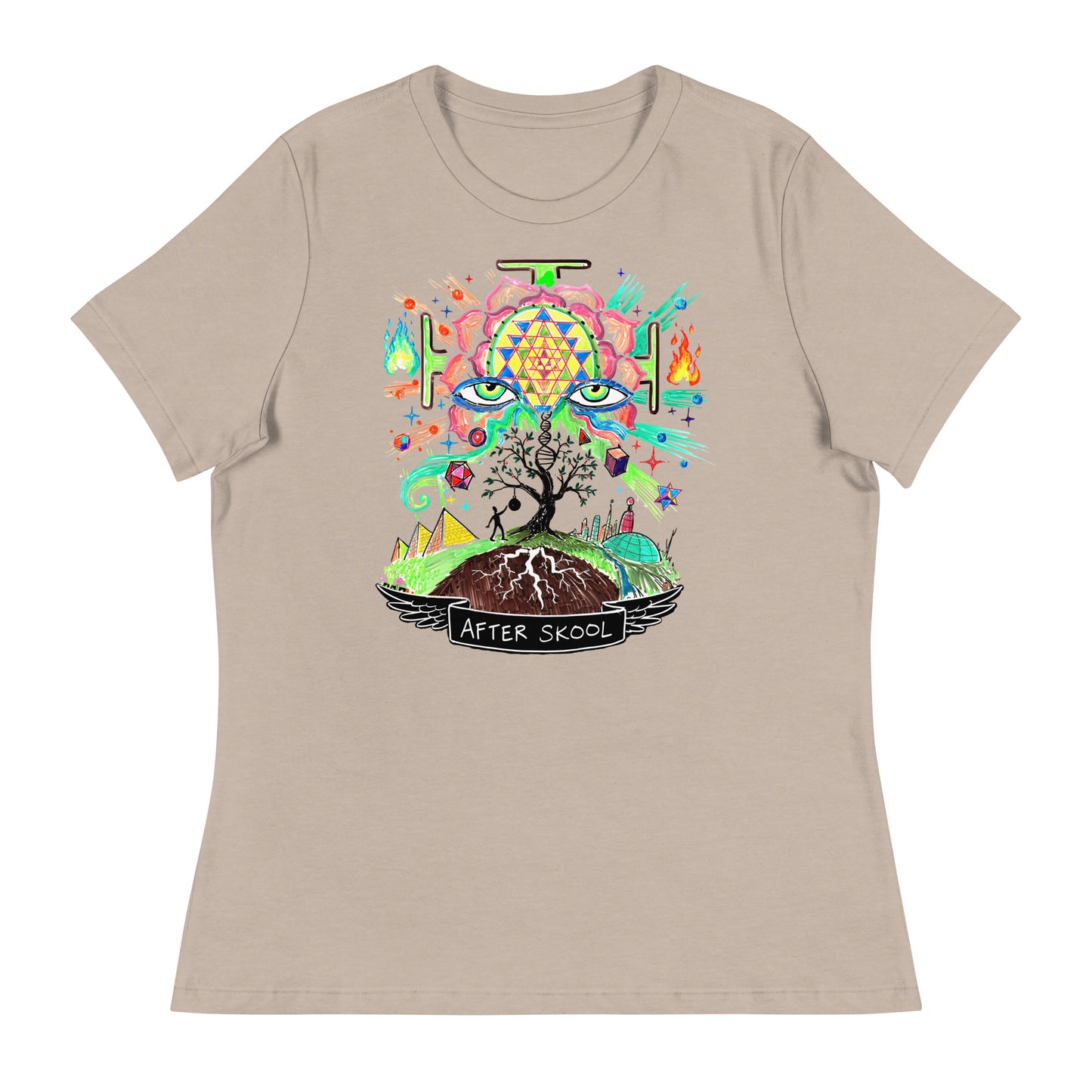 Welcome to the Present - Women's Relaxed T-Shirt