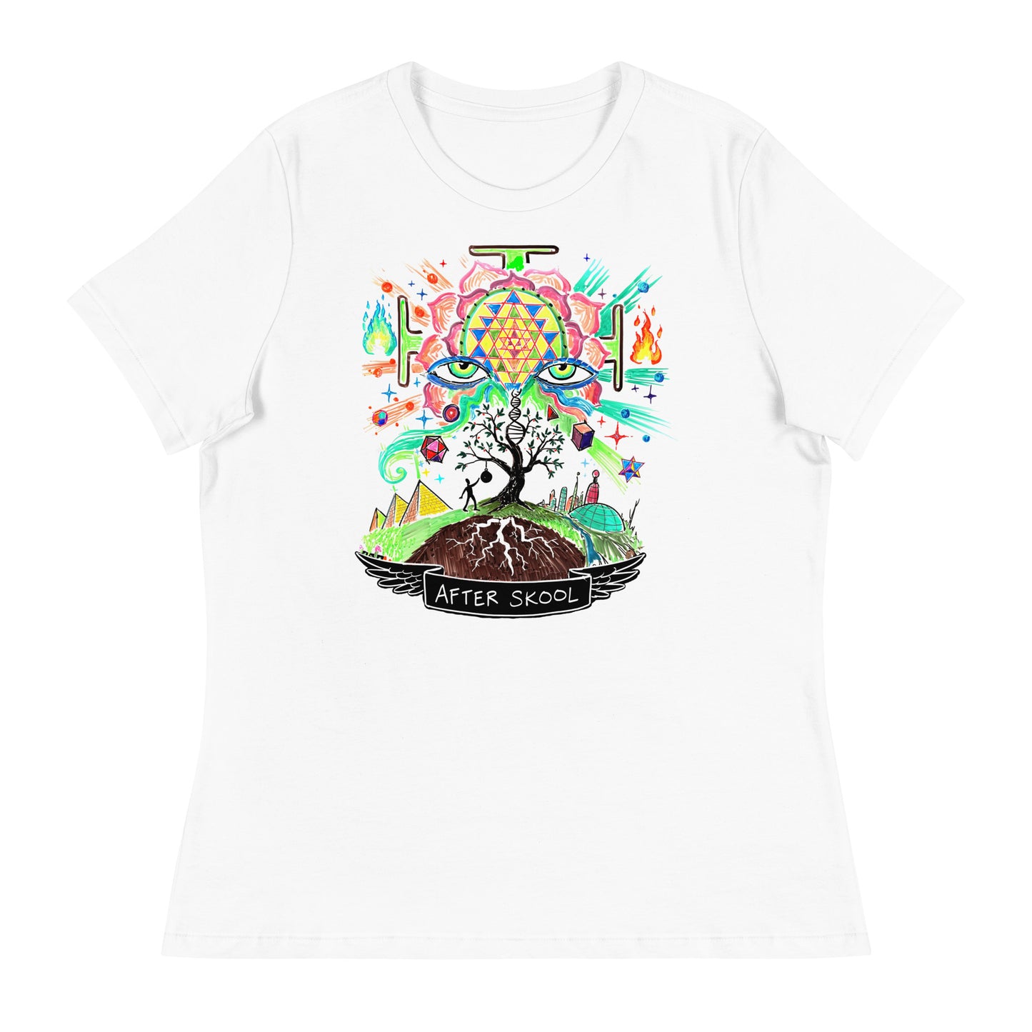 Welcome to the Present - Women's Relaxed T-Shirt