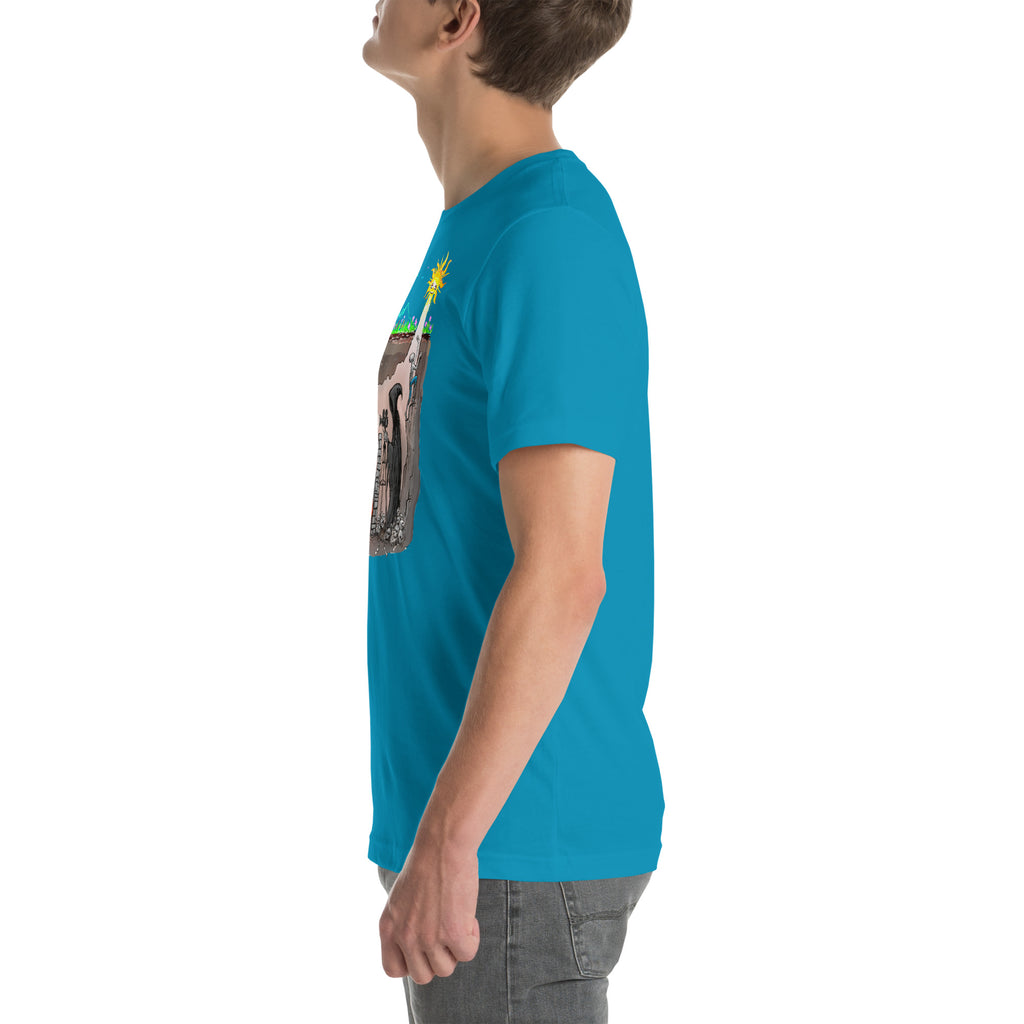 Plato's Cave Unisex t-shirt
