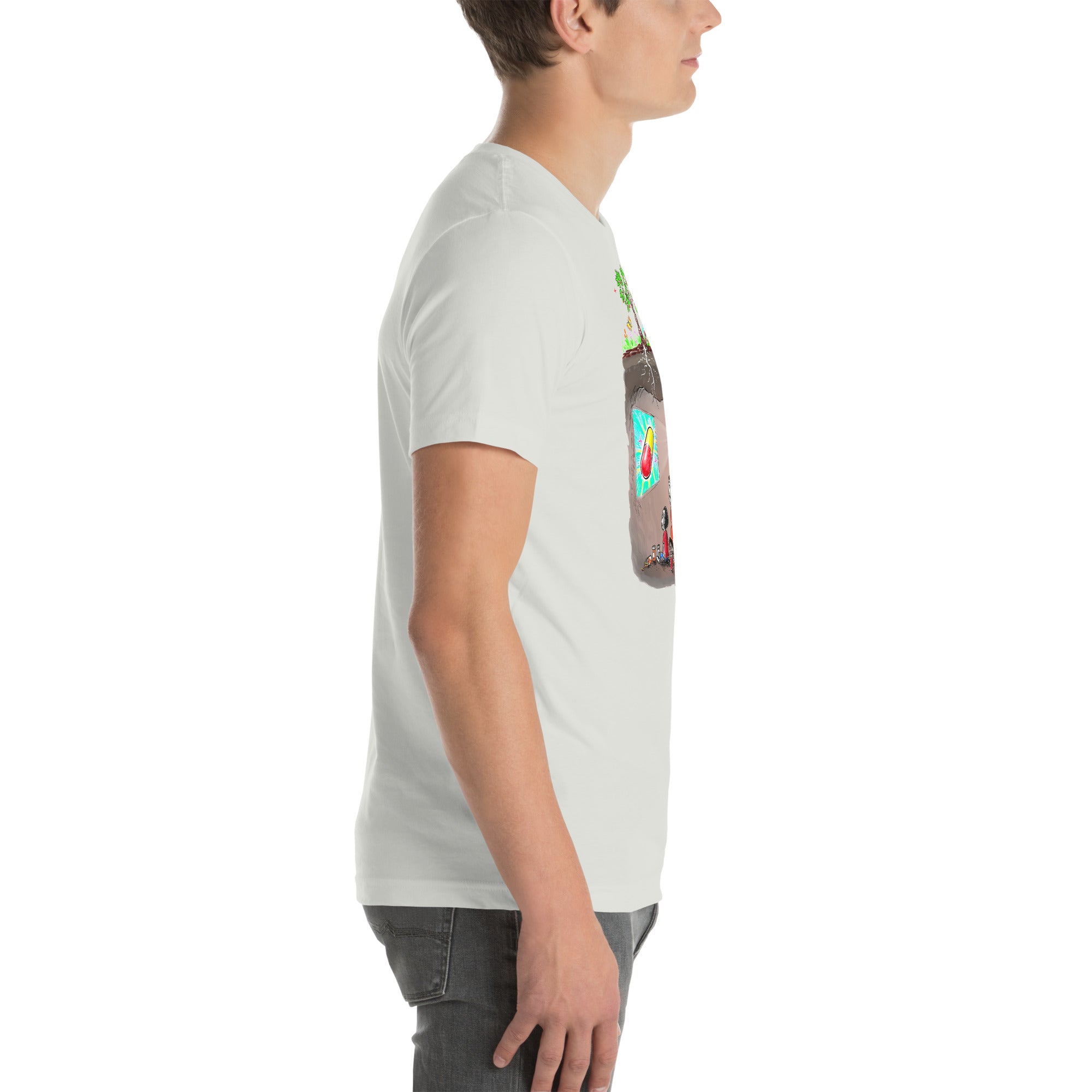 Plato's Cave Unisex t-shirt