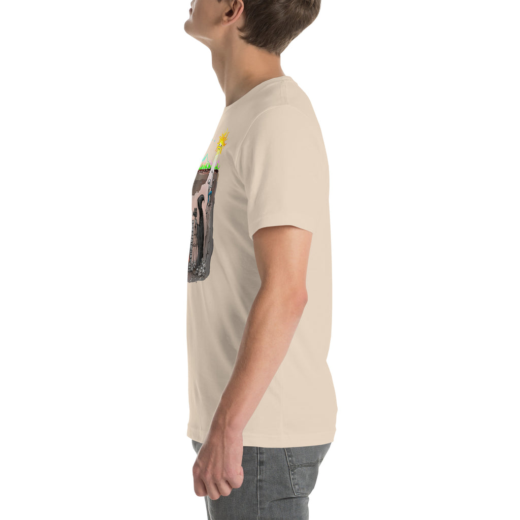Plato's Cave Unisex t-shirt