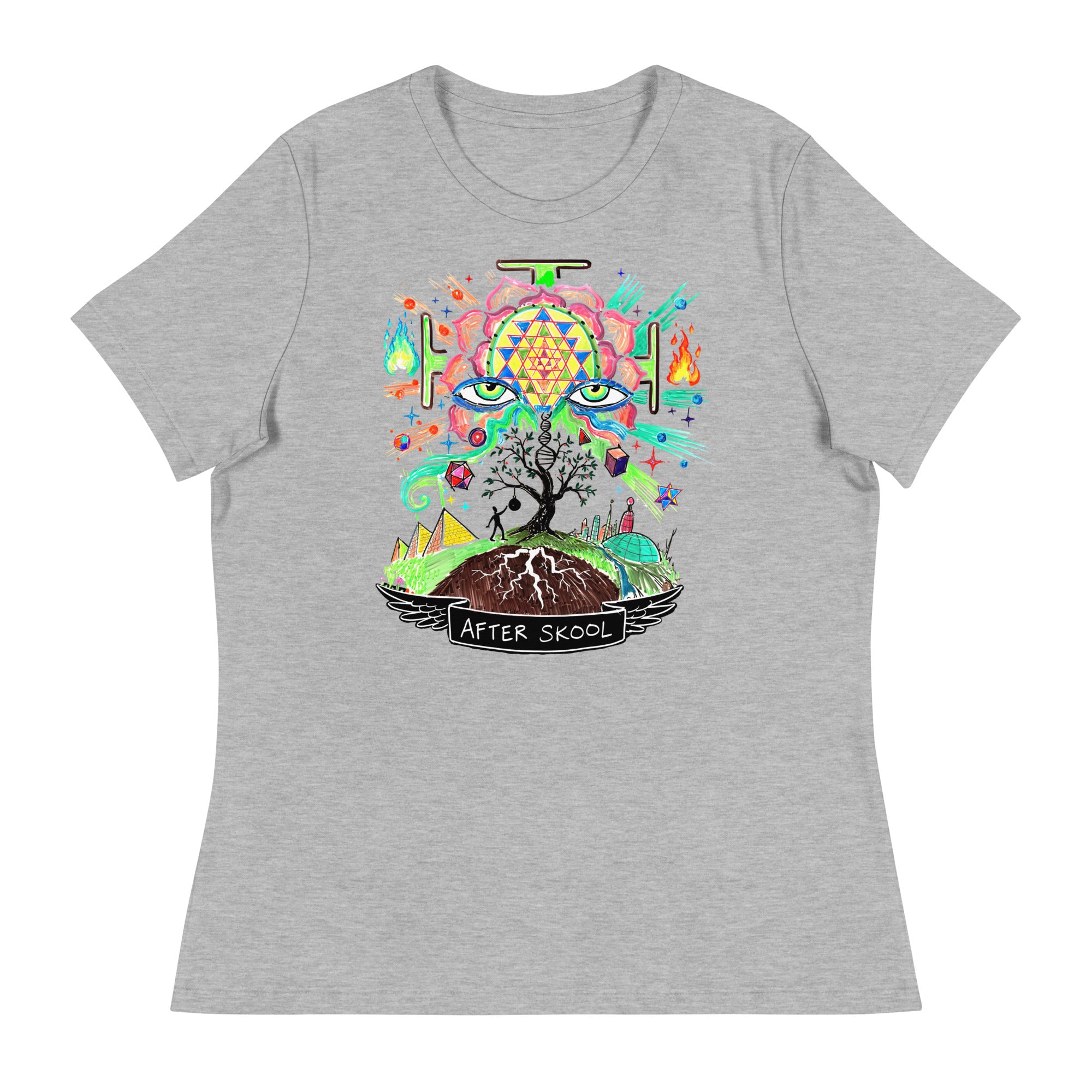Welcome to the Present - Women's Relaxed T-Shirt