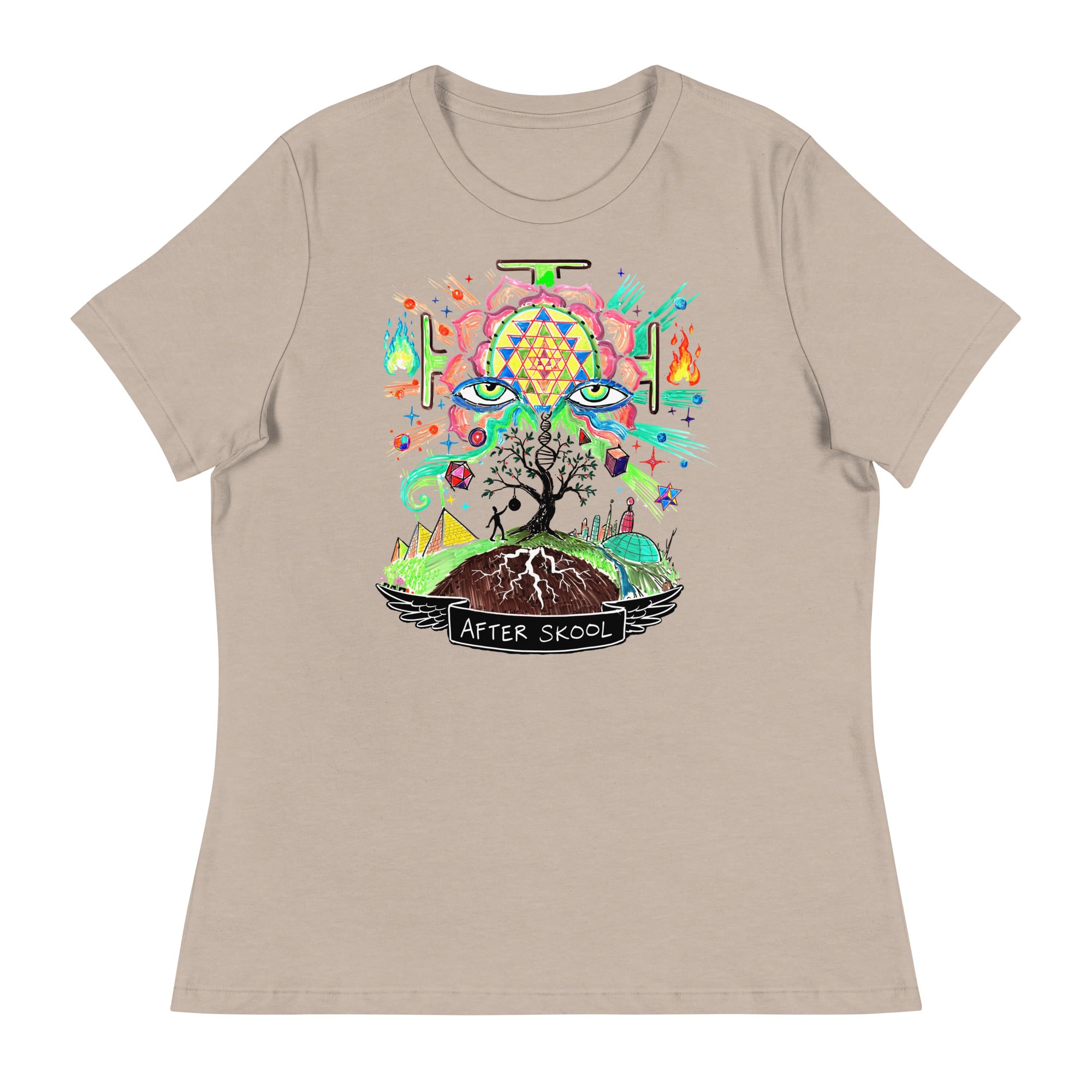 Welcome to the Present - Women's Relaxed T-Shirt